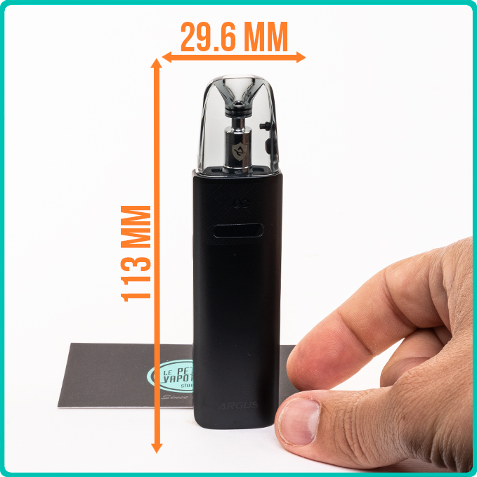 Dimensions Pod Argus G4 Mini Voopoo